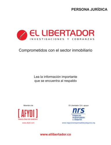 Vista previa de Formulario Persona Jurídica