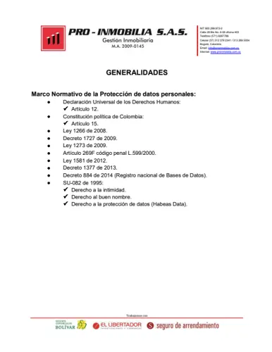 Vista previa de Manual de Protección de Datos
